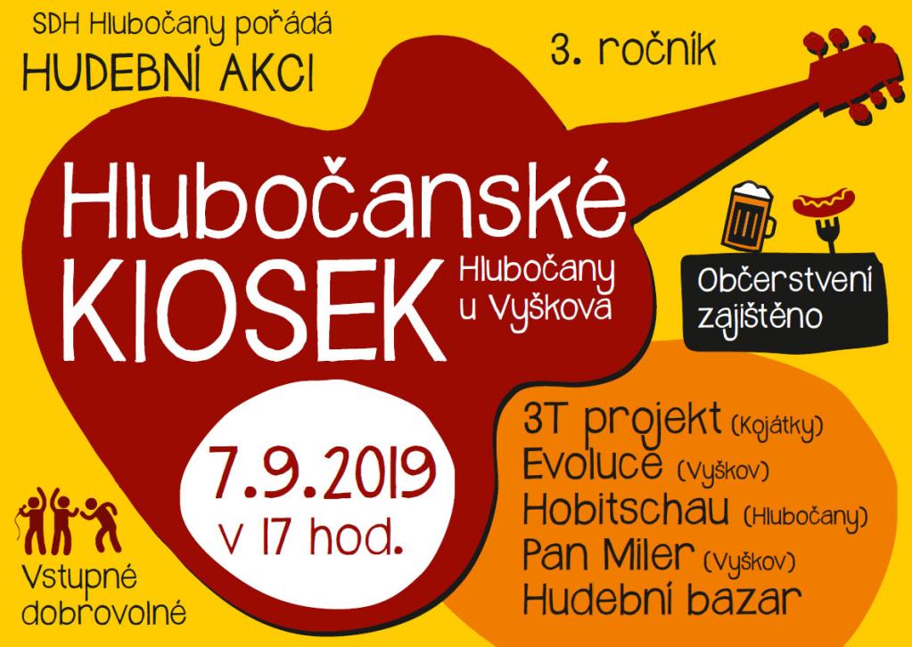 Hlubočanské kiosek 2019